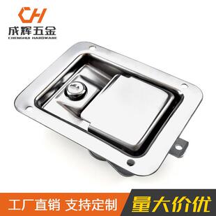 实验设备门锁防爆柜门锁三点联动门锁不锈钢门锁转动钥匙拉开开锁