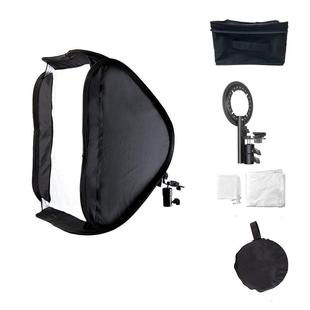 辉摄便携60 60cm折叠柔光箱L卡盘闪光灯离机户外人像拍摄柔光罩