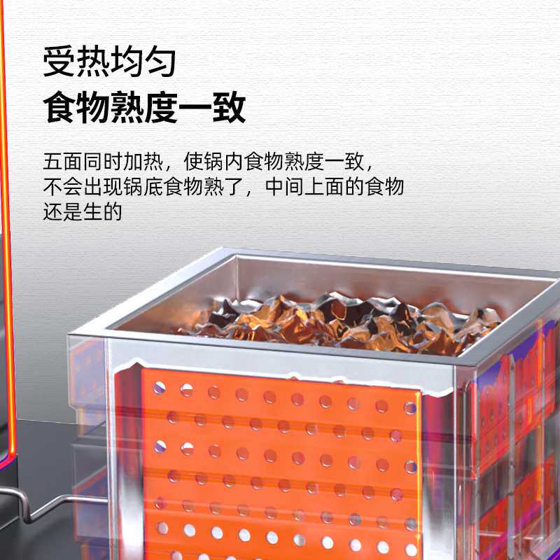中央厨房连续式卤煮锅 卤鸡鸭一体式卤煮锅 自动出料吊装式卤煮锅