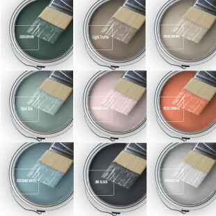 室内儿童无味无毒无甲醛自喷环保木器水性喷家具水溶性自刷油漆漆