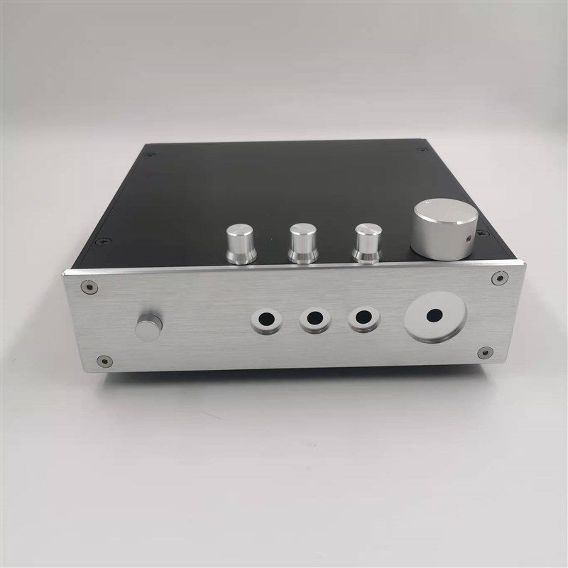 216前级机箱 全铝合金胆机  DIY功放外壳 电源滤波器 小机箱
