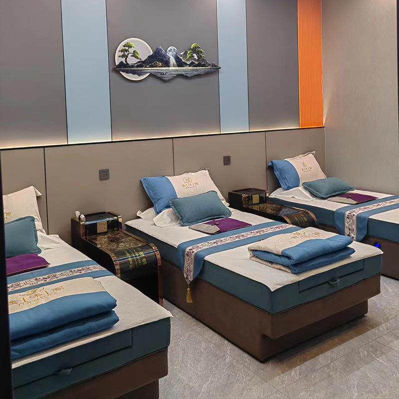 足疗沙发炕床泰式按摩spa一体床足浴洗浴洗脚沐足躺椅电动足浴床