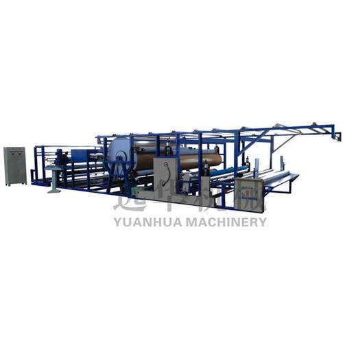 YH-012胶点转移（油胶机）羽绒服通道布料复合机