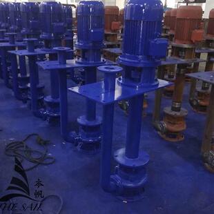 单管液下泥浆泵液下排污泵双管长轴淤泥液下泵立式腋下耐磨渣浆泵