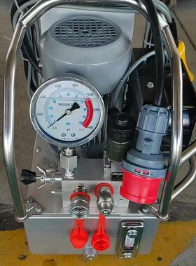 坦安EMP204S液压泵站液压扳手二级泵桥梁维修用四方液压扳手