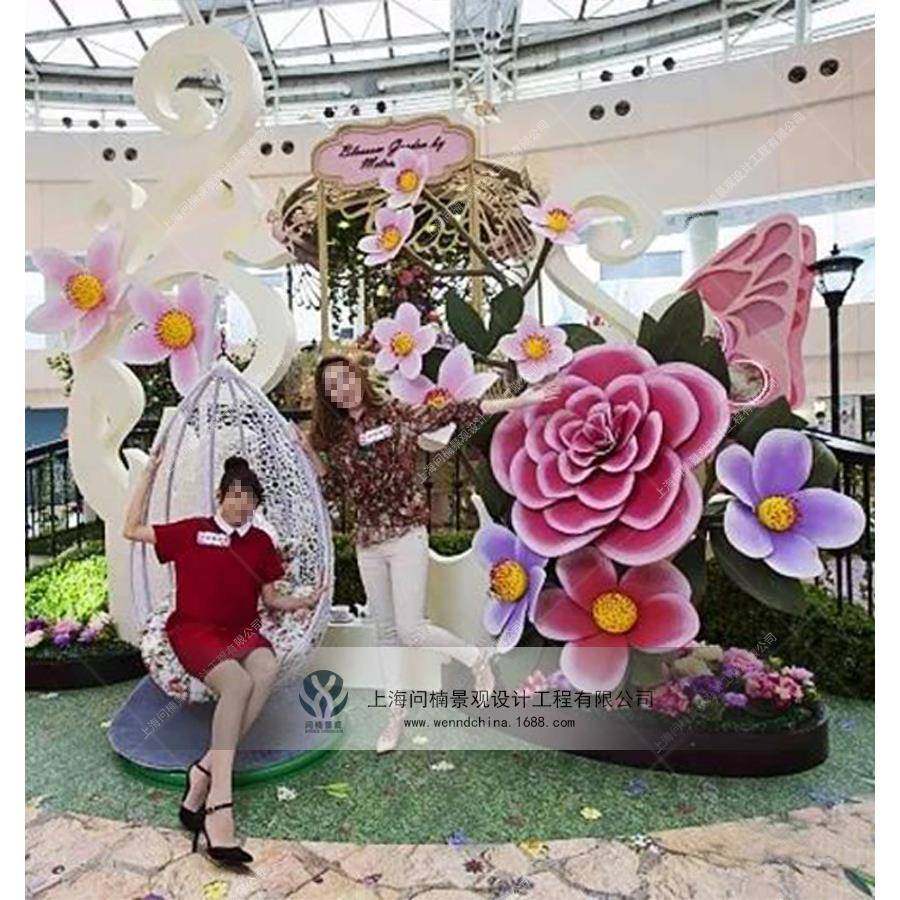 商业美陈花卉主题新年艺术装饰春节美陈商场节日布置DP点玻璃钢,机械设备,其他机械设备,淘宝优惠券,粉丝福利购,淘宝优惠卷