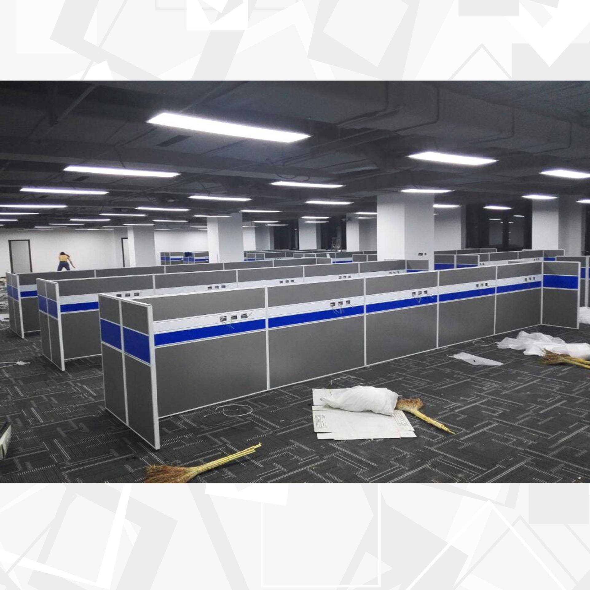 常州直销精品办公家具30款屏风办公桌卡座办公屏风隔断工位