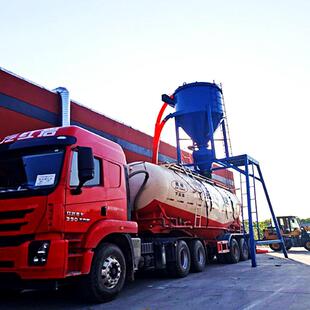 粉煤灰自吸式装罐车吸料机电厂散灰装车设备水泥厂清库负压吸灰机