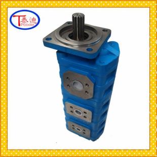 供应JHP2063 2032三联齿轮油泵重科浦沅吊车液压泵 2050