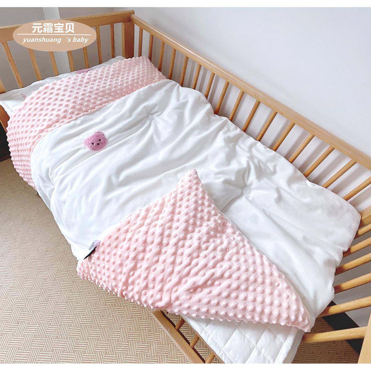 元霜宝贝简约豆豆绒儿童被秋冬被子婴儿被幼儿园宝宝四季被子被芯,纺织面料/辅料/配套,纺织机械配件,淘宝优惠券,粉丝福利购,淘宝优惠卷