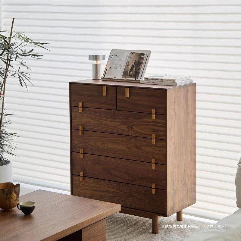 北美黑胡桃木实木五斗柜客厅多功能收纳柜樱桃木储物柜玄关置物柜,机械设备,其他机械设备,淘宝优惠券,粉丝福利购,淘宝优惠卷