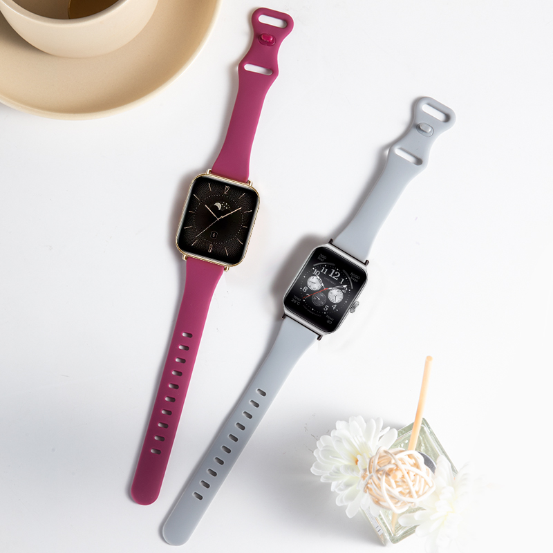 适用oppowatch3/Pro手表硅胶表带运动oppo watch2智能se时尚版手