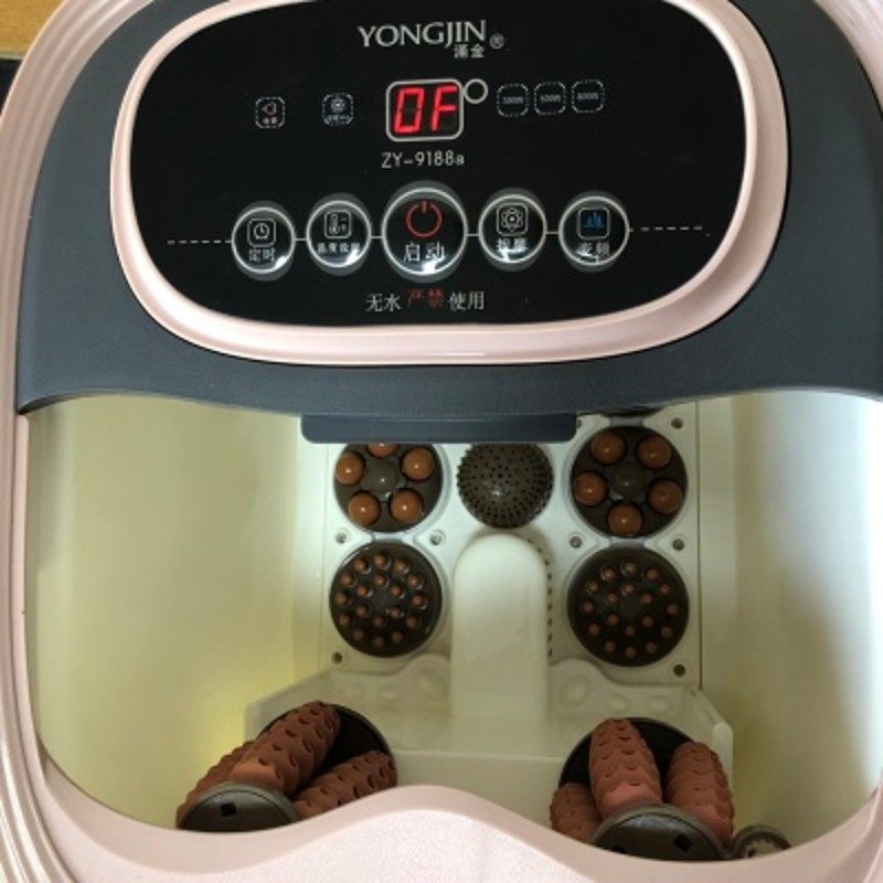 涌金足浴盆器全自动洗脚盆电动按摩加热泡脚桶家用高深桶吴昕同款