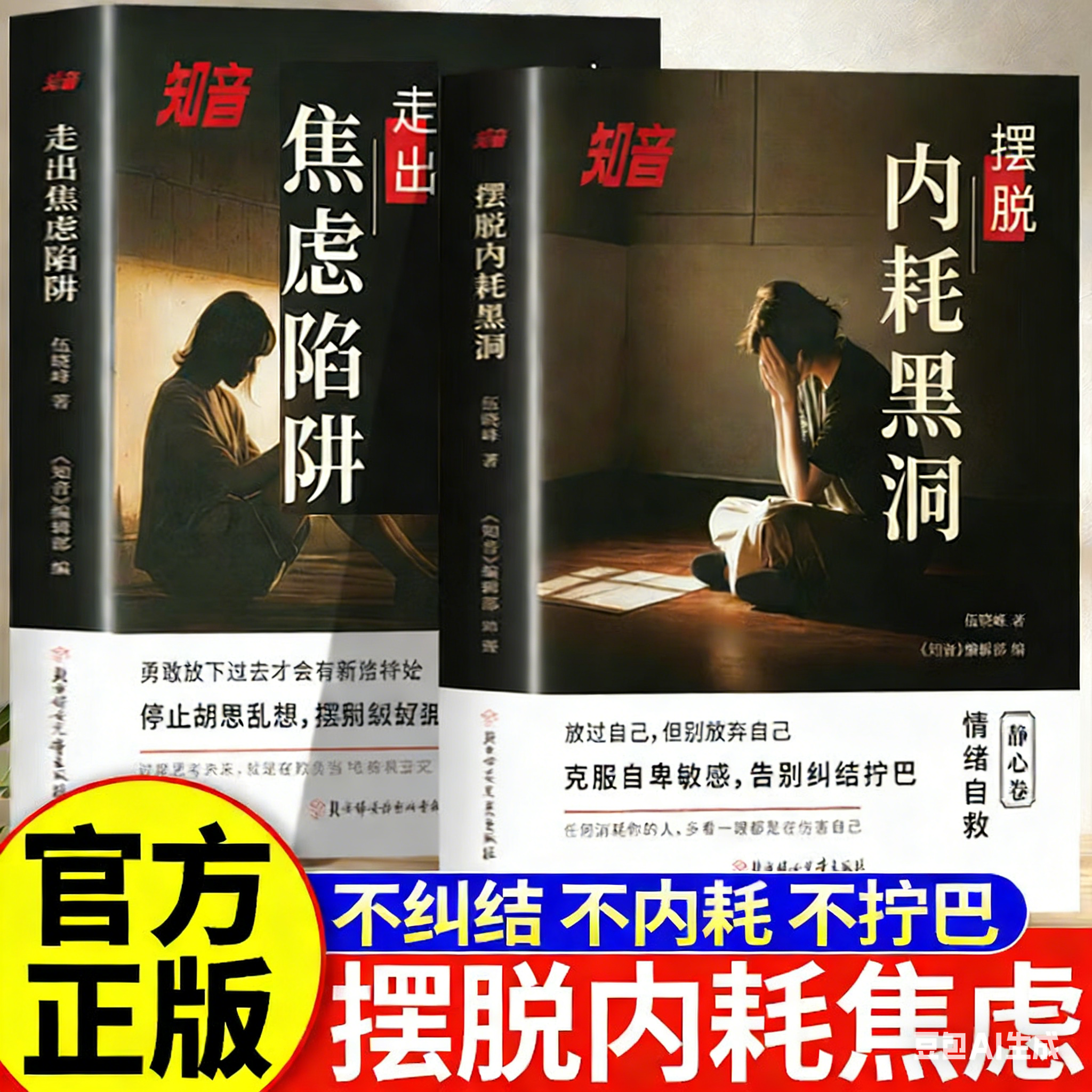 【抖音同款】知音 静心篇 摆脱内耗黑洞+走出焦虑陷阱克服自卑励志心理学书籍