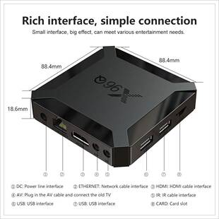 X96Q现货I9Q机顶盒无线WIF电视盒子全志H1安卓X10t6vbox跨境