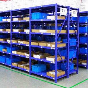 仓储货仓库承重200KG910库物房店便利店中型料快递架可调层板钢商