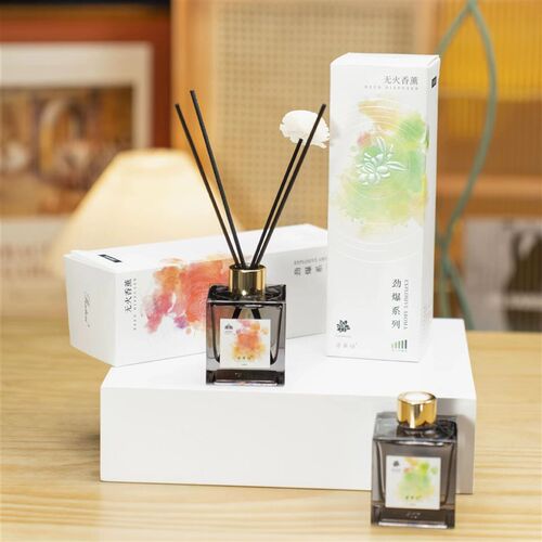 普翠仕无火香薰藤条挥发扩香客厅卧室酒店卫生间除臭持久空气熏香