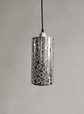 led餐吊灯创意个性吧台灯现代简约三头铁艺镂空吊灯餐厅灯具灯饰