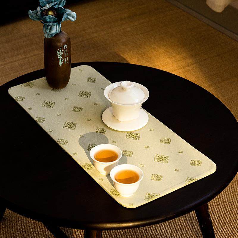 西阵织超纤布茶席桌布桌旗茶垫杯垫中式防水干泡丝绸锦缎主人桌垫,模玩/动漫/周边/娃圈三坑/桌游,模型制作工具/辅料耗材,淘宝优惠券,粉丝福利购,淘宝优惠卷
