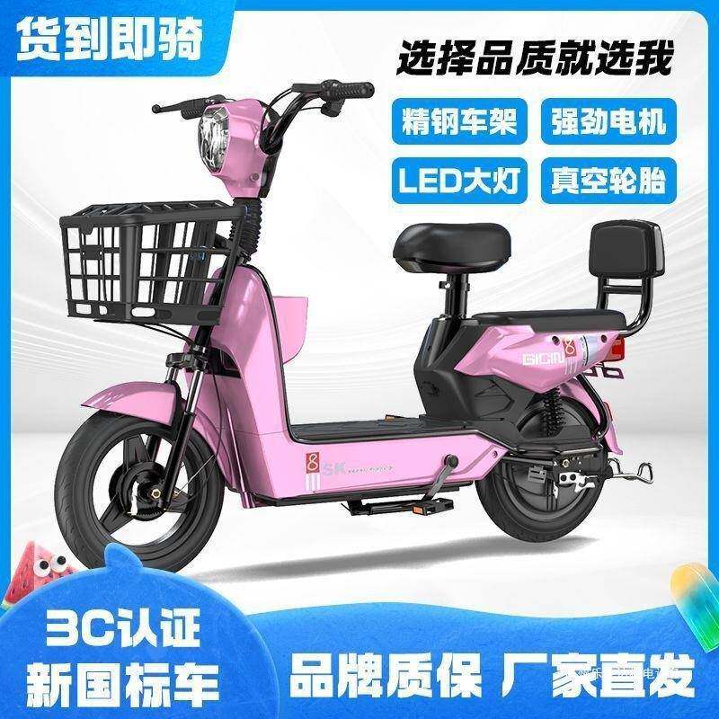 电动行车工直销新款电厂动车成人A1电瓶车48V锂自电新品小池电车