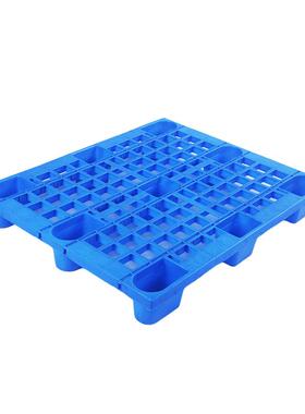 江苏库网格九脚托HHS盘回料加塑胶栈物流运输仓卡板堆叠垫板板厚