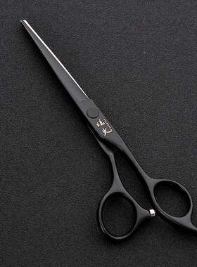 特平剪价理发美刀美寸剪套装发特氟龙黑色炫火6专业剪平刀剪牙剪