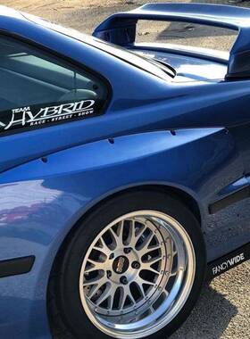 适用于1993-20000宝马e6尾翼E36改装四段式跑车翼e6973双层宝3马