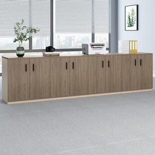 03888柜茶水柜文件柜隔断柜矮会柜议室储物打台印机工作办公室