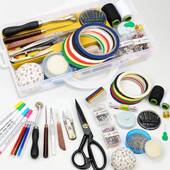 立装 裁工具服设计专业工具子装 美纹纸定位针套针插锥F97TS696镊子