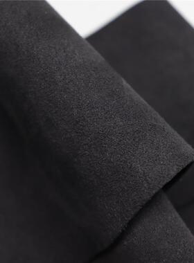 现货1.UQK4绒面汽车革灰色翻毛皮向耐防磨滑汽车顶棚方盘黑绒面超