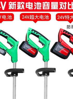 家IRY锂电池充电电动小型打割草机草神用机器锄草机多功能草坪修