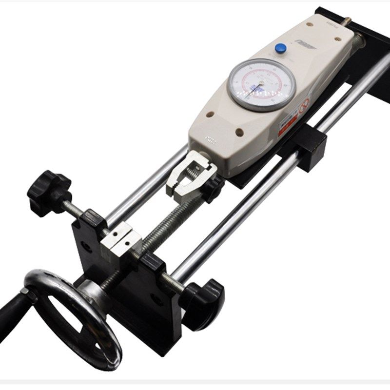 深测立式新款卧式螺旋机架手摇架子推拉力计测试台安装座