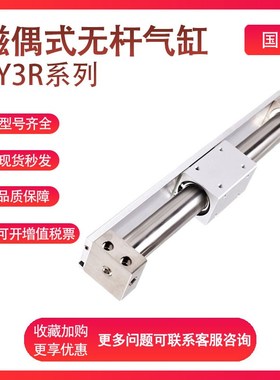 SMC CY3R32-50-100-150-200-250-300 磁偶式无杆气缸