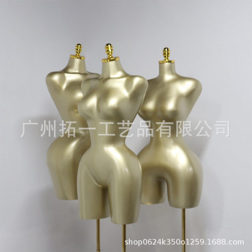 服装店欧美大码模特道具非洲哑光大胸瘦腰肥臀女装人台展示架假人