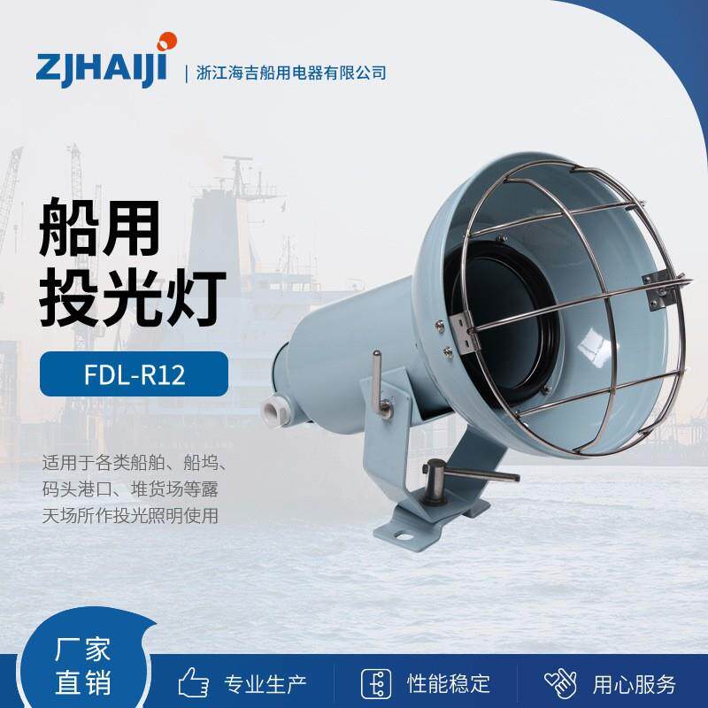 直销船用灯具防水照明灯不锈钢船用投光灯FDL-R12