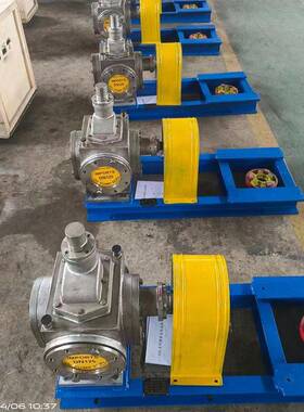 航源YCB0.6-0.6圆弧齿轮泵汽油柴油输送泵不锈钢材质