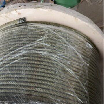 厂家供应钢丝绳19*6-6mm-26mm光面、镀锌钢丝绳