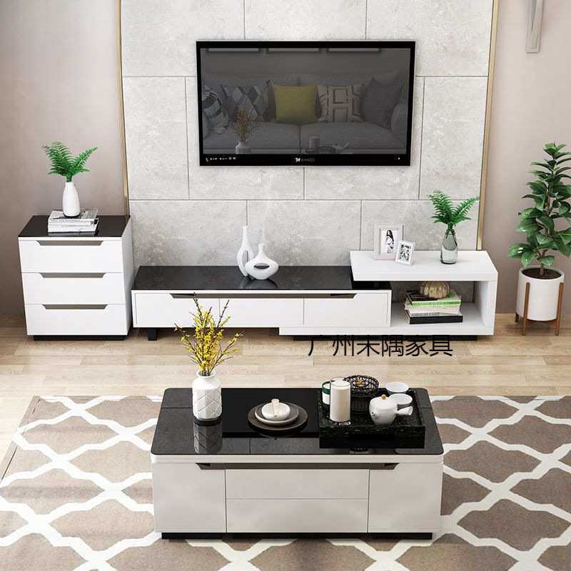 可折叠简约现代客厅小户型创意茶几多功能升降茶几餐桌两用一体式