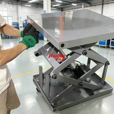 szhoular迷你微型升降平台电缸升降机50kg轻型电动推杆升降台