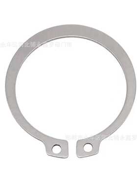 不锈钢C型挡圈GB894轴用弹性卡簧m34m37m40M45M48M52M60轴用外卡