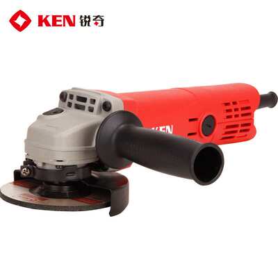 锐奇ken角向磨光机9913B大功率670W角磨机打磨金属切割