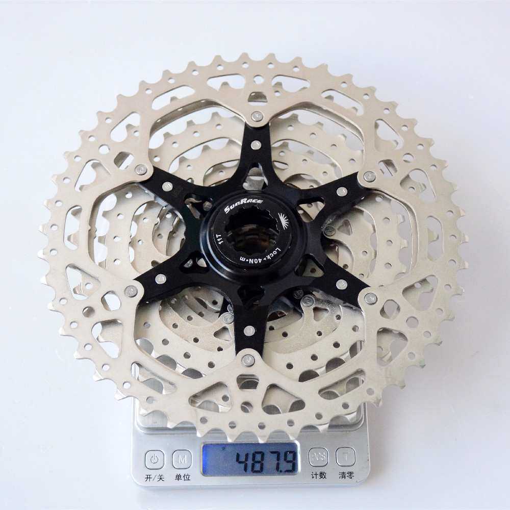日驰SunRace CSMS3 10速山地车自行车飞轮11-40T/42/46/51T