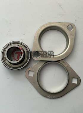 INA两个螺栓孔的法兰的FLAN47-MST (2 X)轴承座AY20-XL-NPP-B轴承