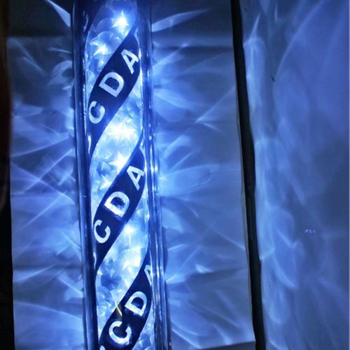 周先生美发转灯 发廊标志灯灯箱 理发店LED挂墙广告灯