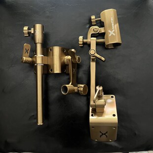 雷臣911机械师不锈钢配件拐角五件套钓箱配件鱼护饵盆拐角炮台架