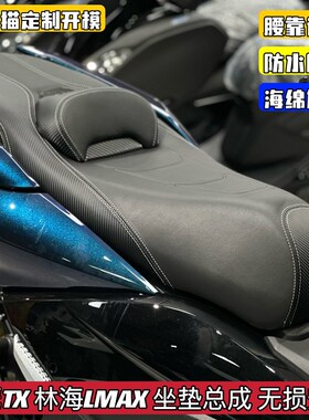适用天鹰TX150改装坐垫总成TX250林海座垫靠背腰设计无损安装舒适