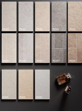 瓷极简莱姆石微哑质全素色仿古感600X12砖00古堡卫地砖生间瓷砖客