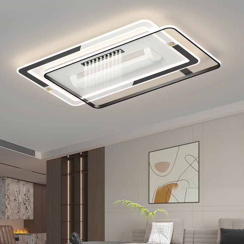 全光谱LED无叶风扇吸顶灯护眼客厅卧室餐厅房间中山灯饰具现代