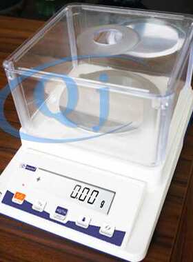 幸运 XY600-2C 610g/0.01g 工业精准电子秤天平 可配防风罩打印机