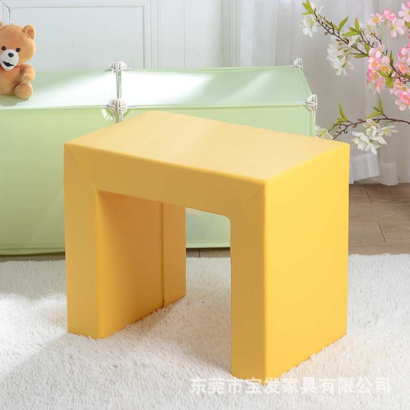 幼儿园沙发桌椅儿童学习桌子套装皮艺书桌课桌椅家用学生写字桌